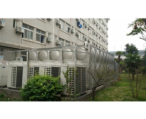 武汉长江工商学院学生宿舍空气能热泵采暖系统